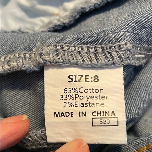 Pretty Garden Wide Leg Jeans Size 8 - Picture 3 of 8